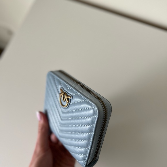 PINKO Love Birds chevron-quilted wallet - Picture 4 of 8